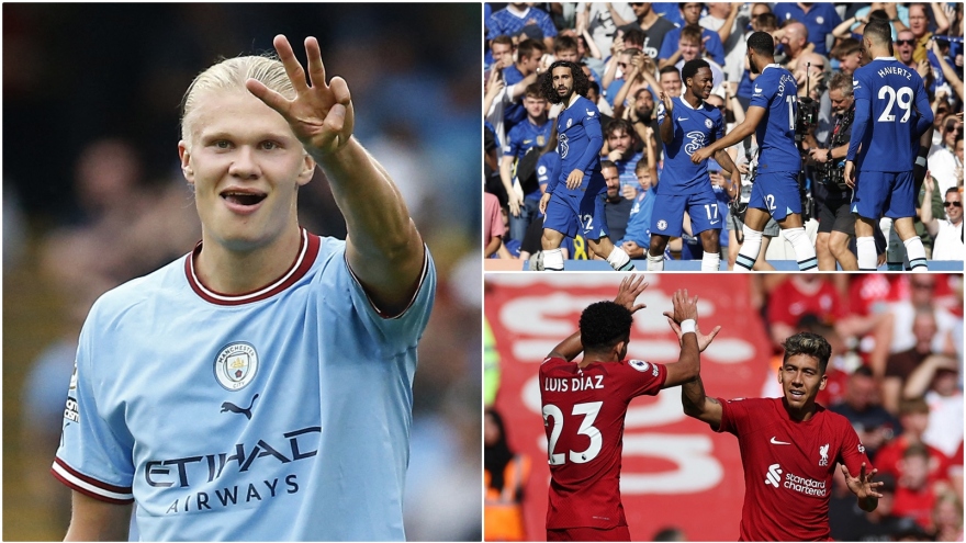 Kết quả Ngoại hạng Anh: Liverpool, Man City, Chelsea rủ nhau thắng "không tưởng"